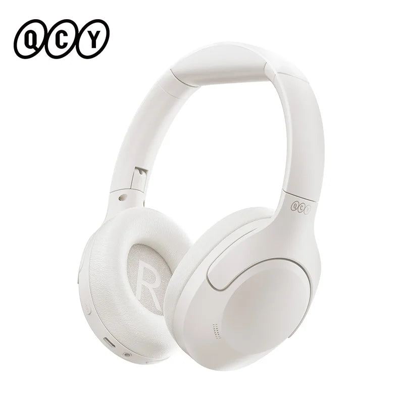 H3 Lite ANC Wireless Headphones Bluetooth 5.3 Active Noise Cancelling Over Ear Headset 40mm Driver HiFi Sound Earphones