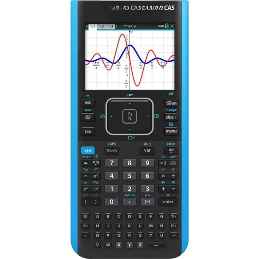 Instruments TI-Nspire CX II CAS Color Graphing Calculator with Student Software (PC/Mac)